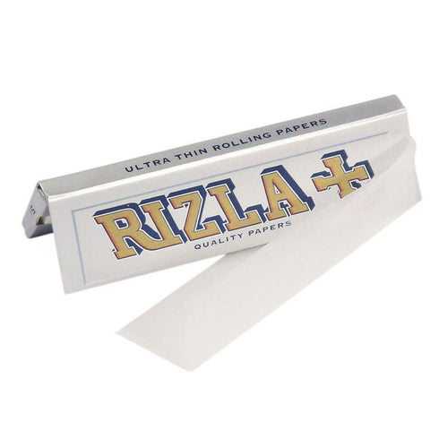 RIZLA Silver Regular 100 Packs - Premium Rolling Papers